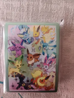 Pokemon Eevee Evolutions Multicolor Card Sleeves 65 Pack Pokemon TCG - Image 1