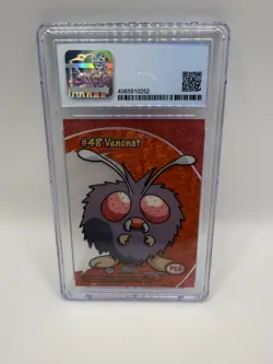 Venonat PC6 - Topps Series 3 - Blue Logo - Pokemon Card - Clear Plastic Pristine - Image 2