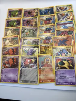 Pokemon TCG Delta Species Bulk Set 25 Cards Non Holo MP/HP - Image 1