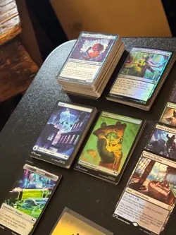 Magic The Gathering Teenage Mutant Ninja Turtles 193 Card Lot - M, R, C, UC - Image 2