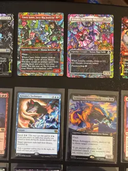 Magic The Gathering Teenage Mutant Ninja Turtles 193 Card Lot - M, R, C, UC - Image 5