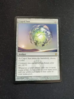 Caged Sun New Phyrexia Regular - Image 1