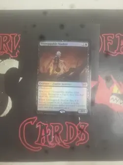 Magic The Gathering Duskmourn "Unstoppable Slasher" 0119 FOIL RARE NM - Image 1