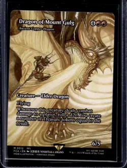 2025 Magic MTG Final Fantasy Ancient Copper Dragon Through Ages Showcase #12 - Image 1