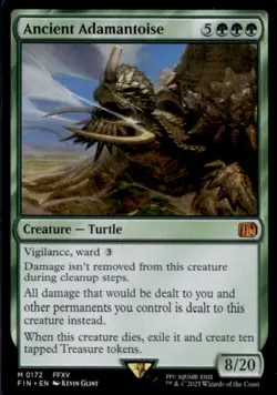 2025 Magic MTG Final Fantasy Ancient Adamantoise Rare #0172 - Image 1