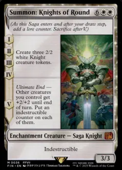 2025 Magic MTG Final Fantasy Summon: Knights of Round Rare #0036 - Image 1