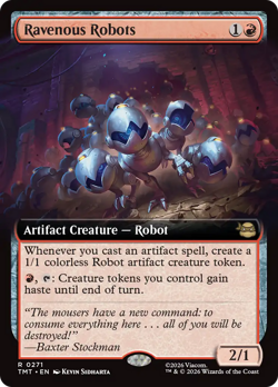 Ravenous Robots (FOIL) x1 - MTG Teenage Mutant Ninja Turtles TMT #271 - Image 1