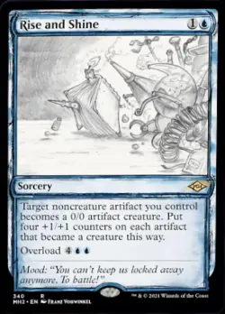 Rise and Shine (Sketch) [Modern Horizons 2] Magic MTG - Image 1