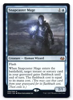 Snapcaster Mage NM Modern Masters 2017 050/249 MTG Regular - Image 1