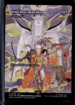 2025 Magic Final Fantasy Counterspell Through Ages Wild Rose Rebellion #4 - Image 1