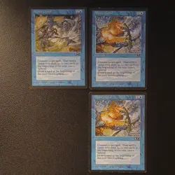 Arcane Denial x3 Lot of 3 Alliances LP NM MTG Magic the Gathering - Image 1