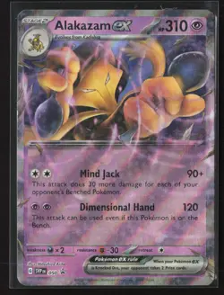 Alakazam ex 050 Holo Promo Scarlet & Violet Promo Pokemon Near Mint - Image 1