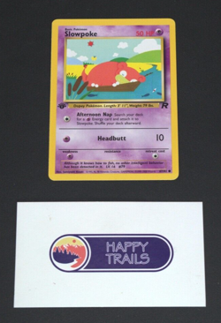 2000 Pokemon Team Rocket - 1st Edition #67 Slowpoke - Image 1