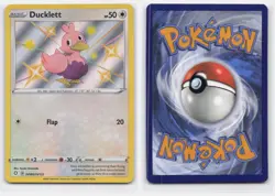 DUCKLETT SV095/SV122 SHINY RARE SHINING FATES SHINY VAULT POKEMON - Image 4