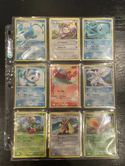 Pokemon Card Lot 9 Vintage Cosmos Holos 🔥 2007-2009 DP era Pop Promo LP-HP - Image 1