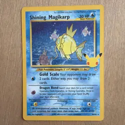 Pokemon TCG Shining Magikarp Celebrations Holo Card 66/64 Mint Condition - Image 1