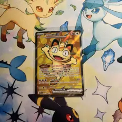POR 107/088 Meowth EX Ultra Rare Pack Fresh NM Perfect Order Pokemon - Image 1