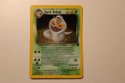 Dark Arbok 2/82 Holo Team Rocket Pokemon Card LP Vintage WOTC - Image 1