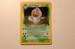 Dark Arbok 2/82 Holo Team Rocket Pokemon Card LP Vintage WOTC - Image 2