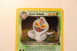 Dark Arbok 2/82 Holo Team Rocket Pokemon Card LP Vintage WOTC - Image 3