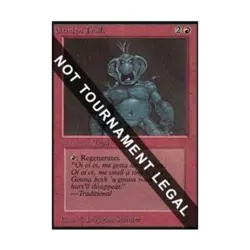 WOTC MtG Collector's Ed Uthden Troll (CE) (U) NM - Image 1
