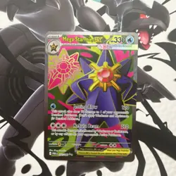 Pokemon Mega Starmie EX POR Ultra Rare Holo Mega Evolution 330 HP 102/088 - Image 1