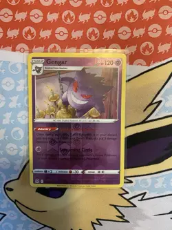 Pokemon TCG Lost Origin Gengar Reverse Holo Card 66/196 - Image 1