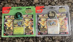 Pokemon TCG Mega Evolutions Ascended Hero’s 2pk blister lot of 2 - Image 1