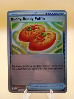 2025 Pokemon Prismatic Evolutions Poke Ball Buddy-Buddy Poffin #101 - Image 1