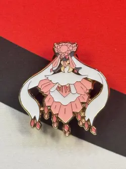 Mega M Diancie Metal Enamel Pin Pokemon TCG - Image 1
