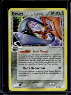 2006 Pokemon EX Holon Phantoms Deoxys Delta Species #4/110 - Image 1