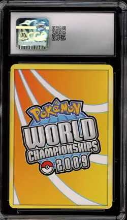 Pokemon Uxie 2009 World Championships Crowned Tiger Deck Promo #43 CGC 9 Mint - Image 2