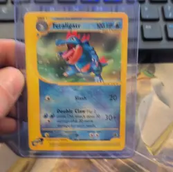 Pokemon Feraligatr Expedition Base Set 046/165 Rare Water Creature 100HP English - Image 1