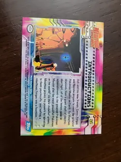 LP! Introductions #21 Rainbow Holo Foil Mewtwo Strikes Back Topps Pokemon - Image 3