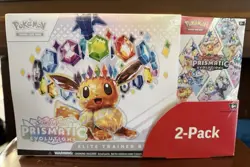 Costco Pokemon Prismatic Evolutions 2-Pack Trainer Box and Booster Bundle - Image 1