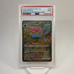 Pokemon 2023 Venusaur ex 198/165 Full Art SIR Scarlet & Violet 151 PSA 9 - Image 1