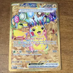 Pikachu Hyper Rare Surging Sparks Pokemon TCG – 5-Day No Reserve Auction ⚡ - Image 1
