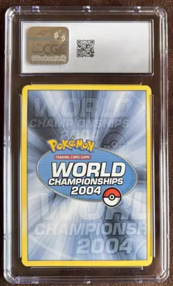 2004 Pokemon Blaziken 3/109 World Championship Deck Chris Fulop CGC 10 - Image 2
