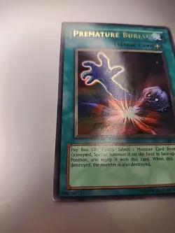 YuGiOh Premature Burial PSV-037 Pharaoh's Servant Ultra Rare Vintage - Image 2