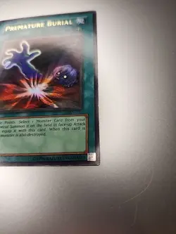 YuGiOh Premature Burial PSV-037 Pharaoh's Servant Ultra Rare Vintage - Image 3