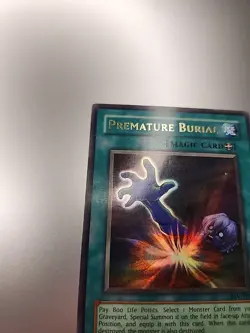 YuGiOh Premature Burial PSV-037 Pharaoh's Servant Ultra Rare Vintage - Image 5