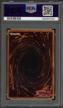 Yu-Gi-Oh! Curse of Dragon Legend of Blue Eyes 1st Ed Super Rare LOB-066 PSA 8 - Image 2