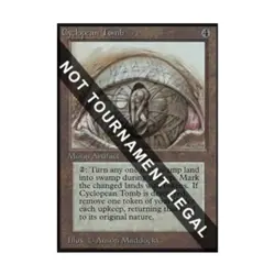 WOTC MtG Collector's Ed Cyclopean Tomb (CE) (R) NM - Image 1