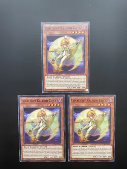 Yugioh Lunalight Kaleido Chick MP18-EN164 1st Edition Common LP/MP X3 - Image 1