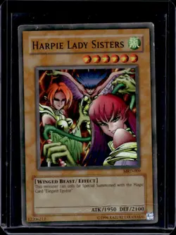 2002 Yu-Gi-Oh Metal Raiders Harpie Lady Sisters #MRD-009 - Image 1