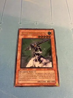 Yu-Gi-Oh! Silent Swordsman LV5 FET-EN008 Ultimate Rare 1st Edition NM - Image 1