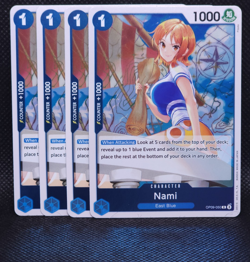 Nami Playset - OP09-050 x4 - Emperors in the New World - One Piece TCG - Image 1