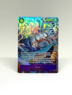 One Piece TCG - Enel (OP15-118) (Alt Art) SEC - Adventure on Kami's Island NM/M - Image 1