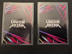 Union Arena SOLO LEVELING Cha Hae-in UE17BT/SLG-1-058 & 011 Super Rare SR - Image 2