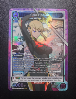 Cha Hae-in SR UE17BT/SLG-1-011 Union Arena: SOLO LEVELING 2026 NM-MT - Image 1